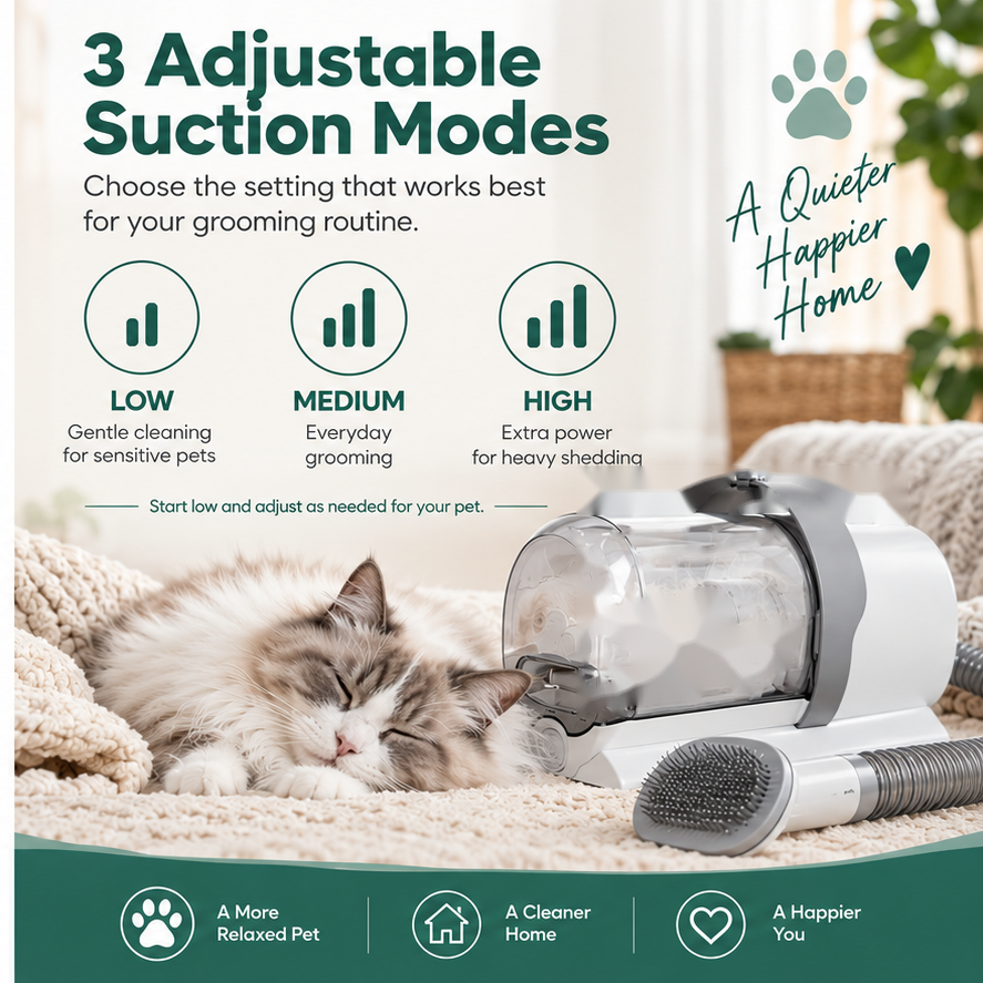 Pet Grooming Vacuum