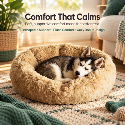 Calming Orthopedic Dog Bed